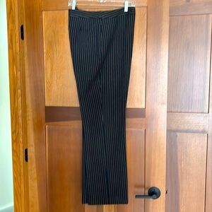 Winter tan striped pants 70% wool